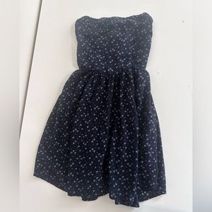 Abercrombie Kids Floral Strapless Mini Dress Size 13/14